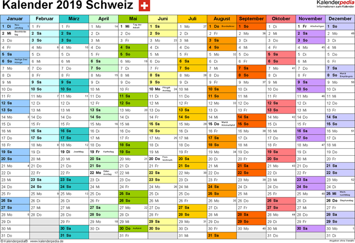 Bildergebnis fr kalender 2019